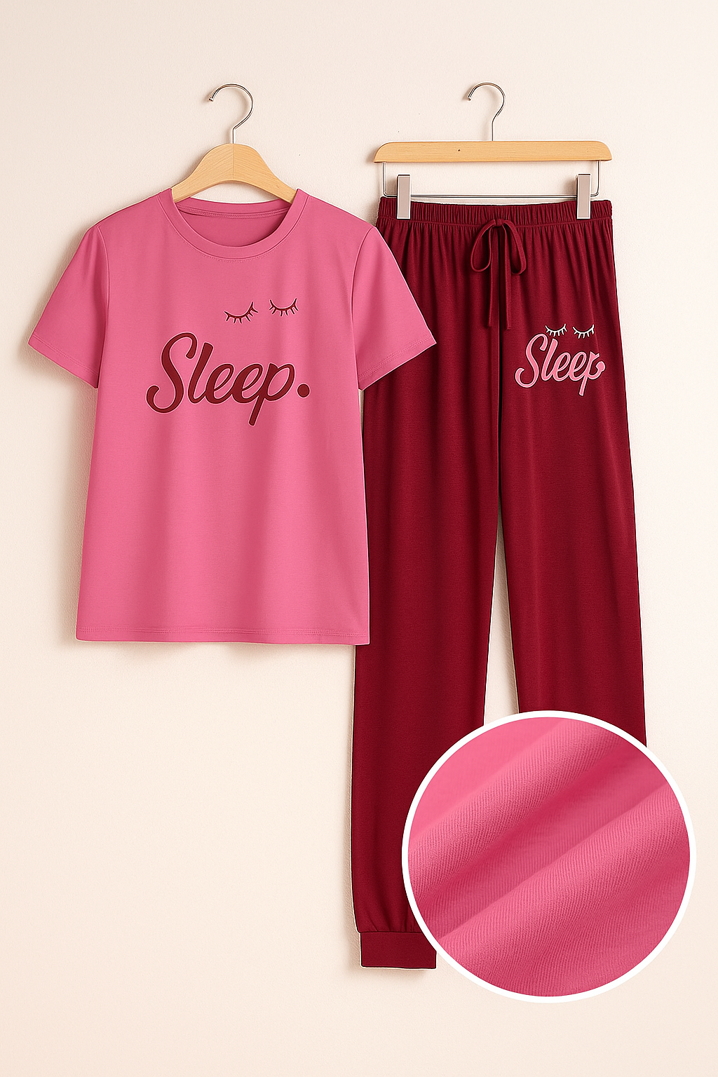 Red Side-Knot Style Set