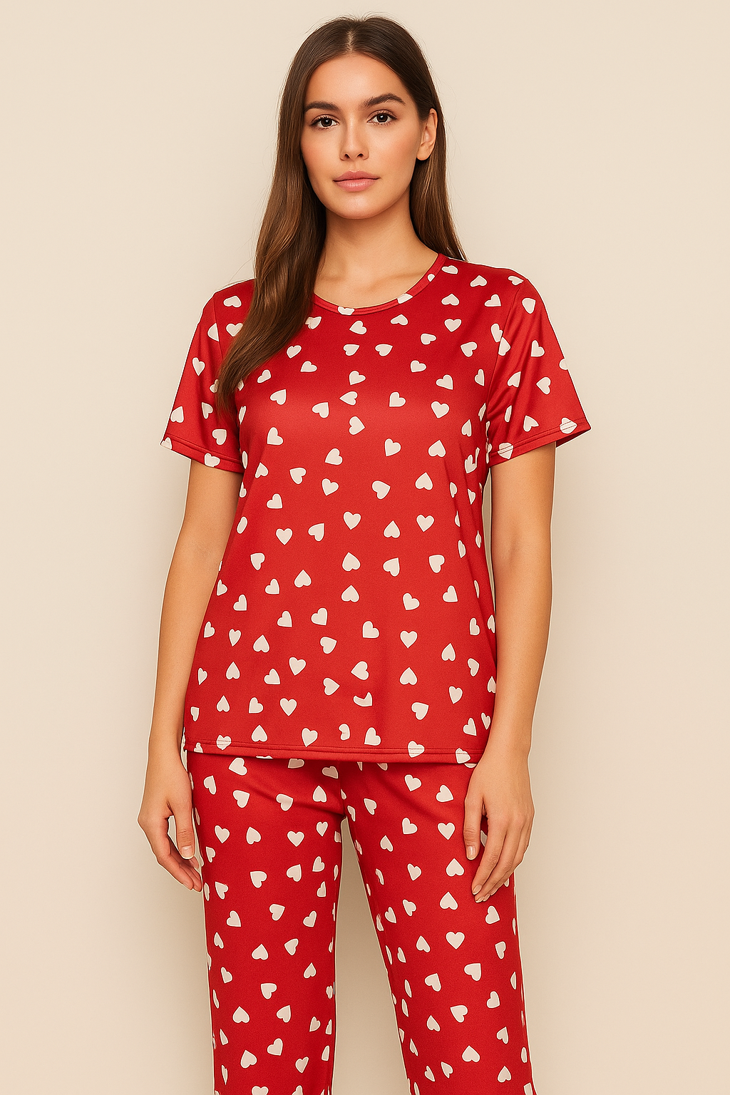 Red Polka Dot Pajama Set