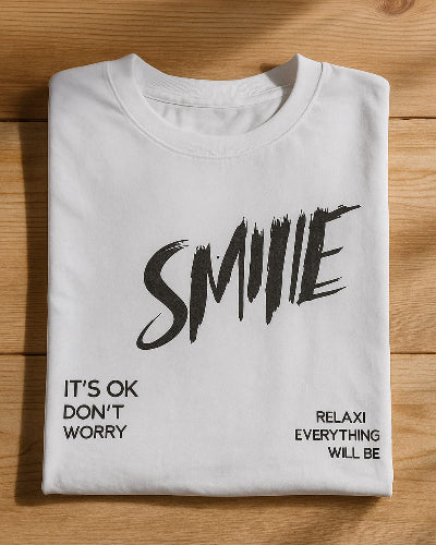 Smile & Cross Graphic Tee
