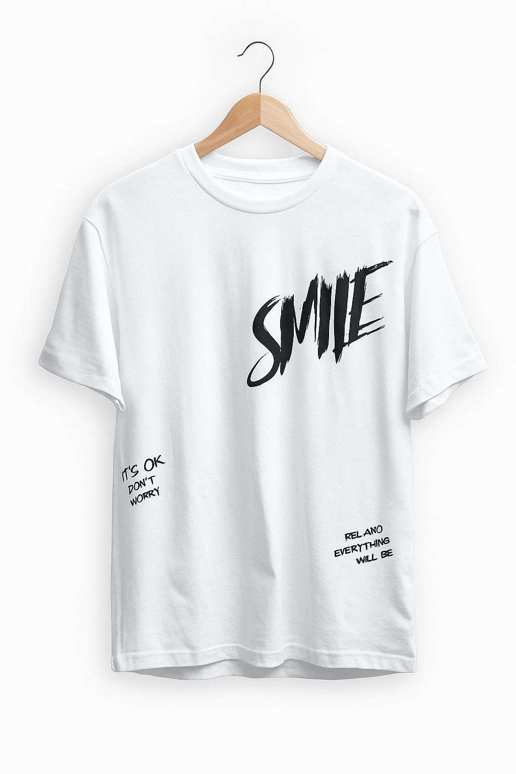 Smile & Cross Graphic Tee