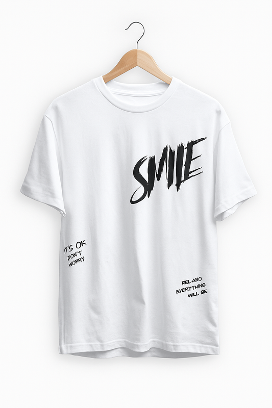 Smile & Cross Graphic Tee