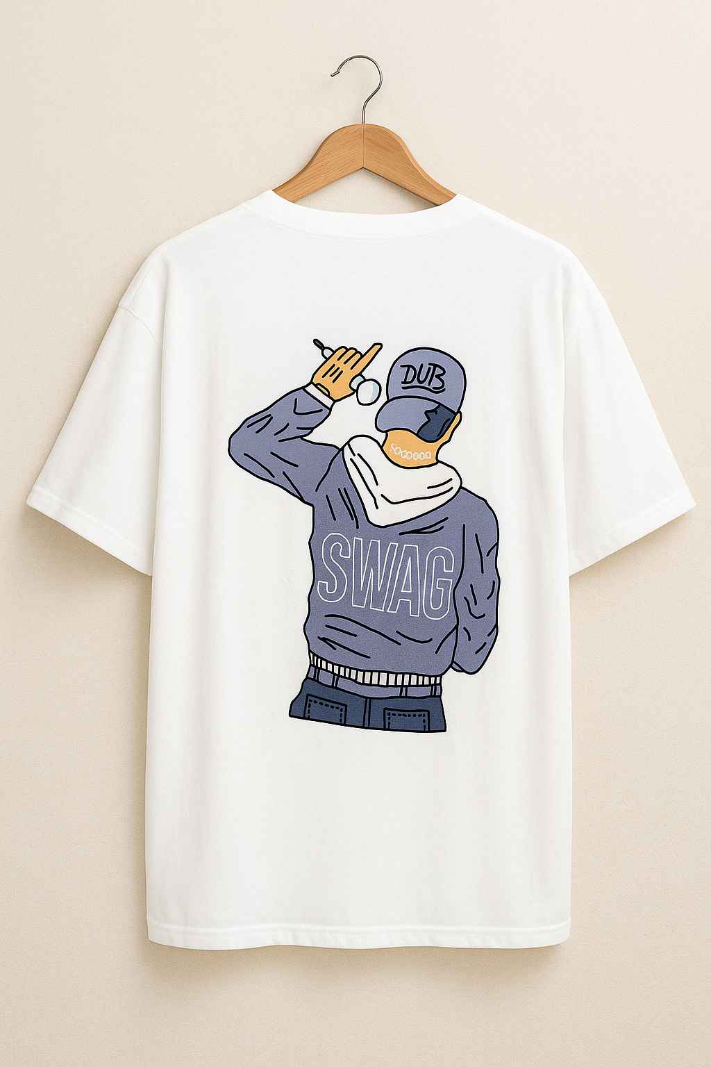 Anime Style Cool Cat Graphic T-Shirt