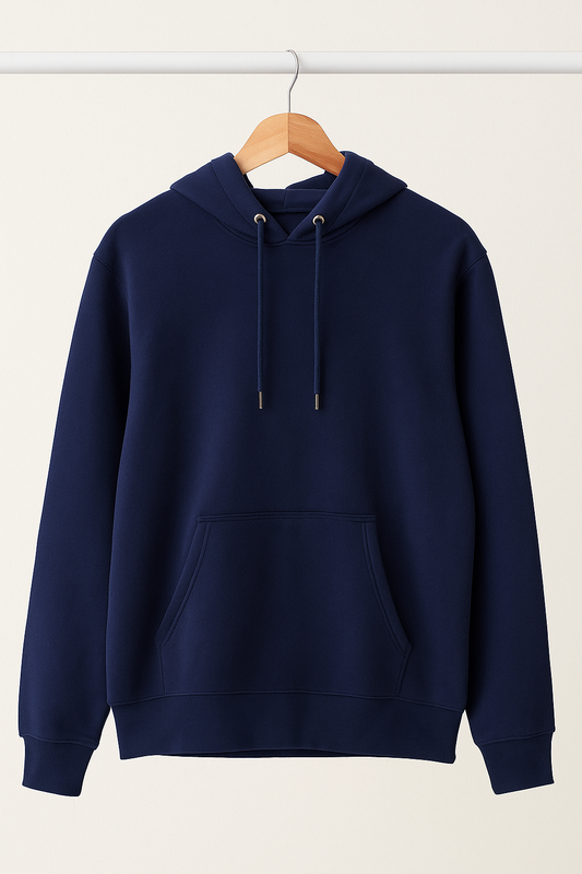 Classic Blue Pullover Hoodie