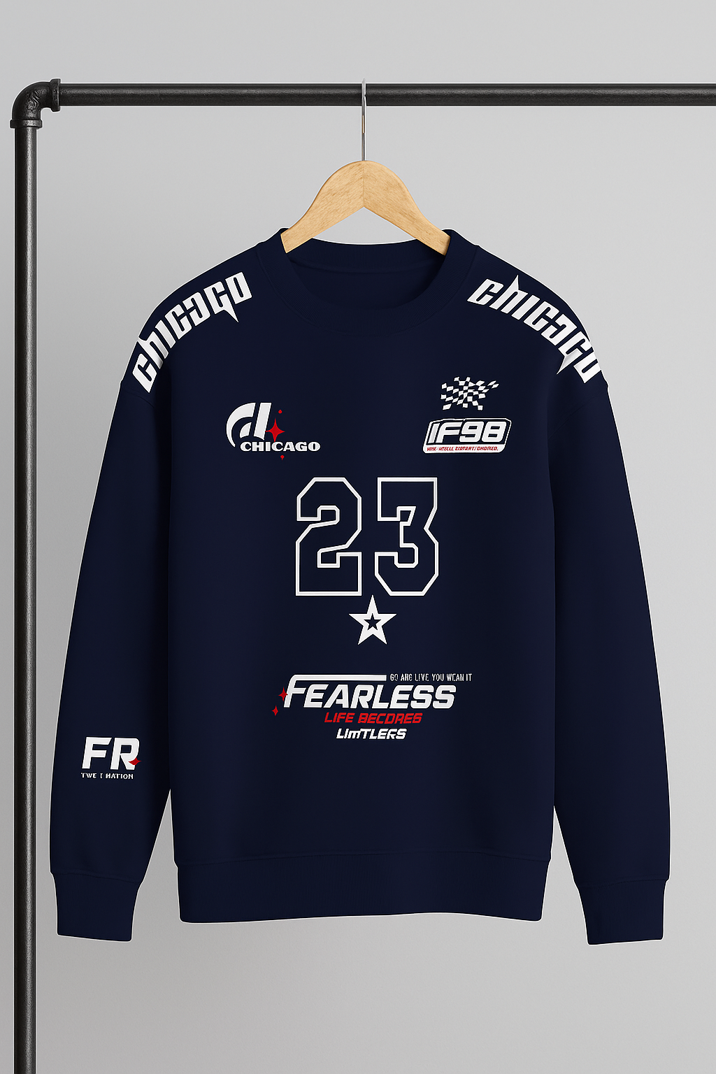 Fearless Racing Graphic Sweatshirt