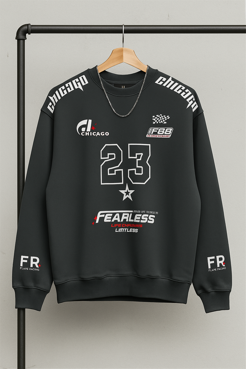 Fearless Racing Graphic Sweatshirt