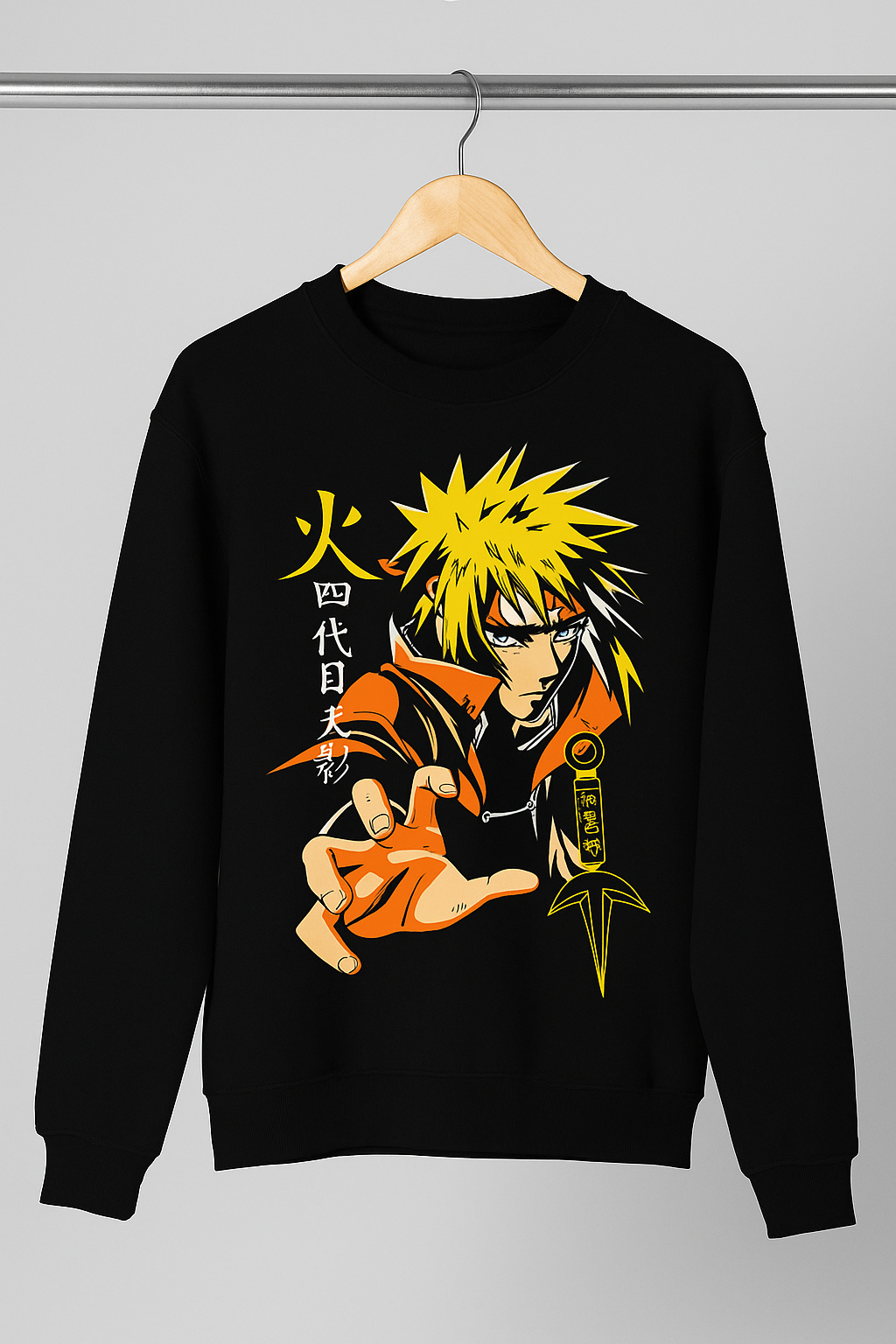 Minato Anime Graphic Sweatshirt