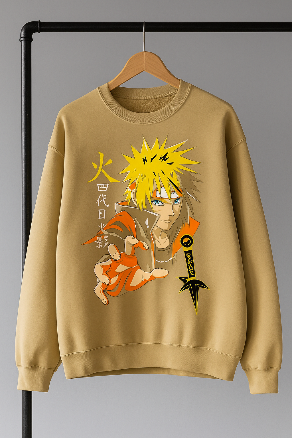 Minato Anime Graphic Sweatshirt