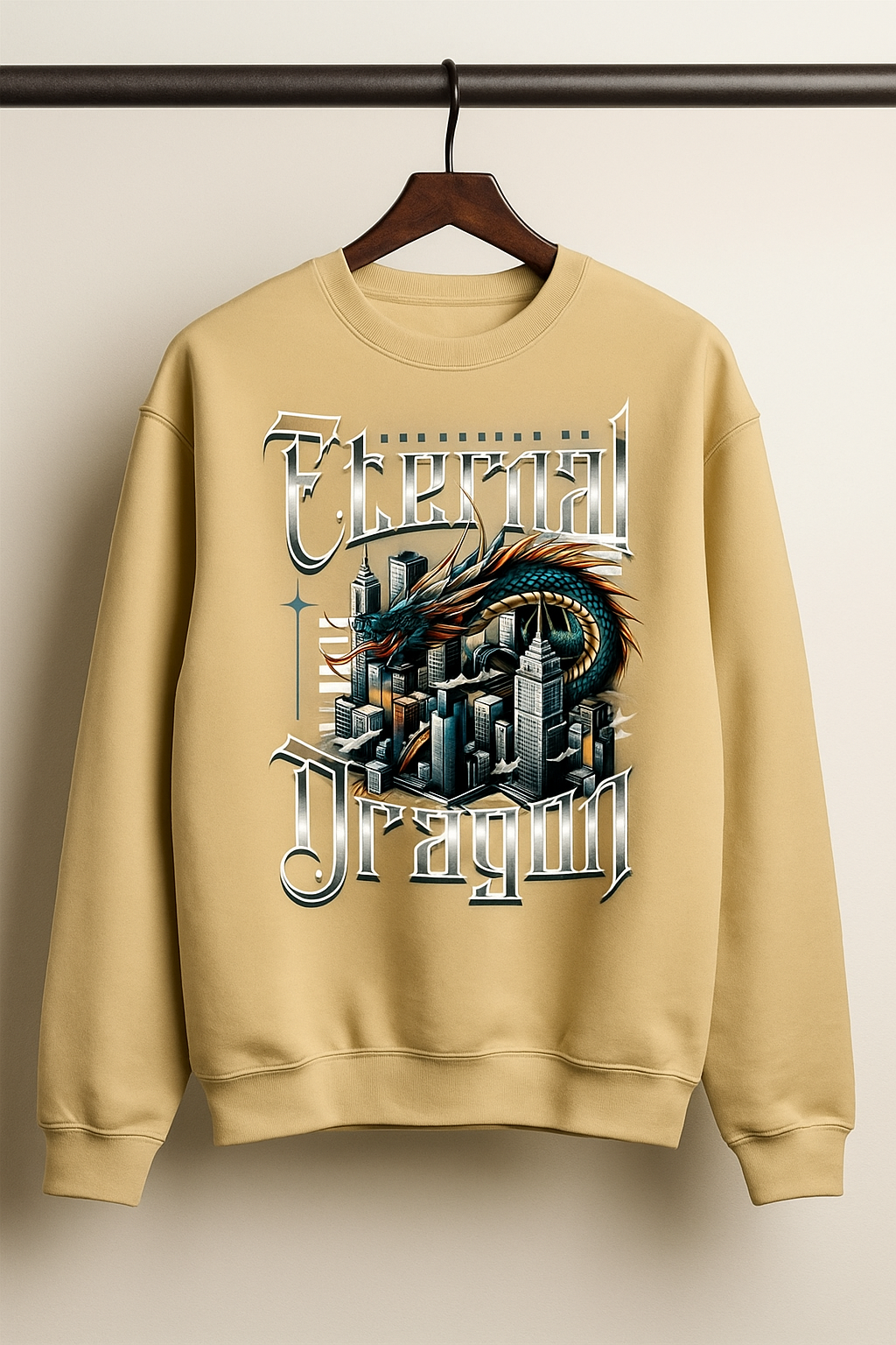 Eternal Dragon Graphic Sweatshirt