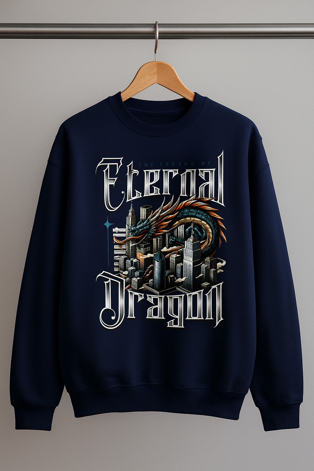Eternal Dragon Graphic Sweatshirt