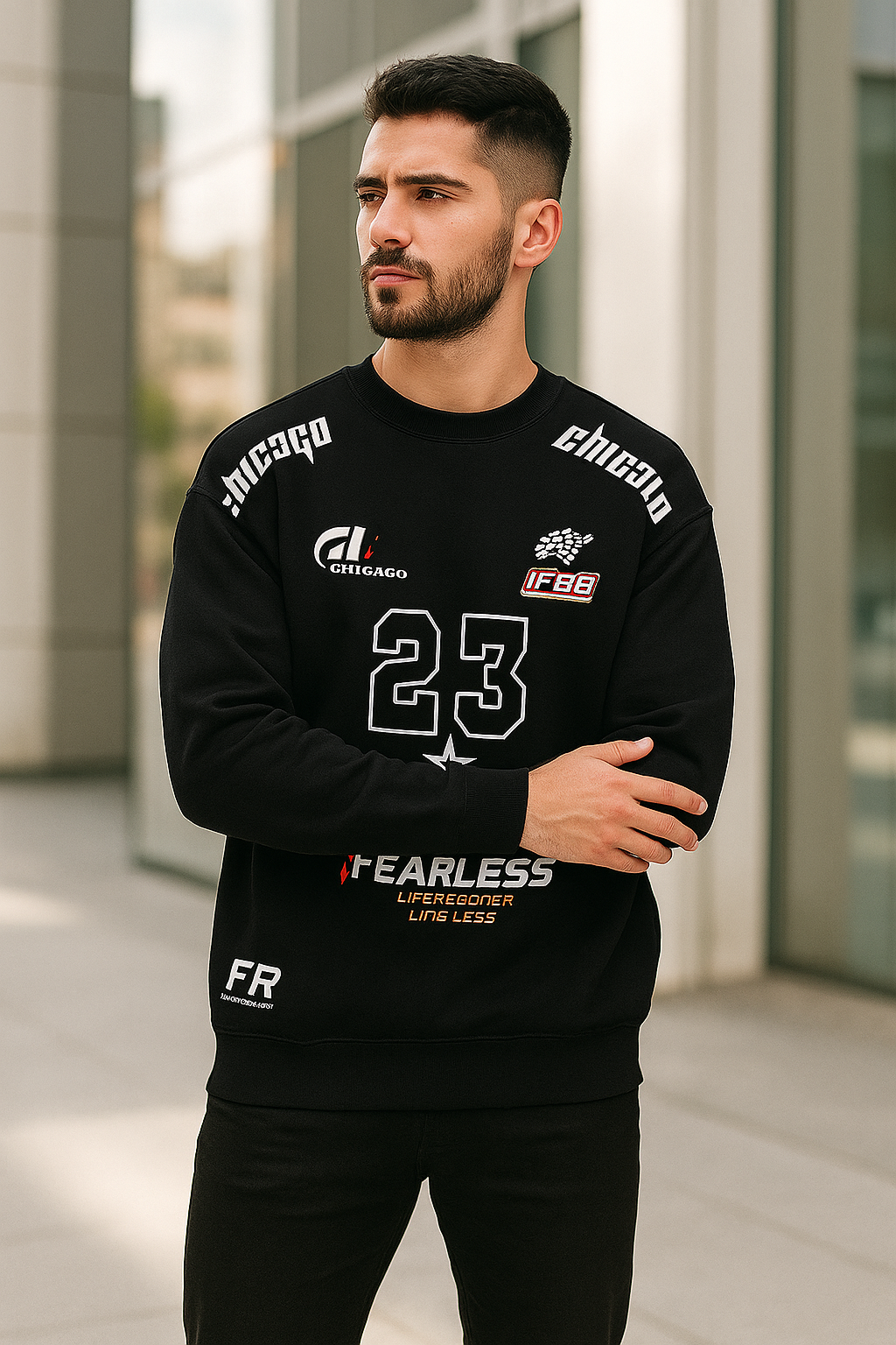 Fearless Racing Graphic Sweatshirt