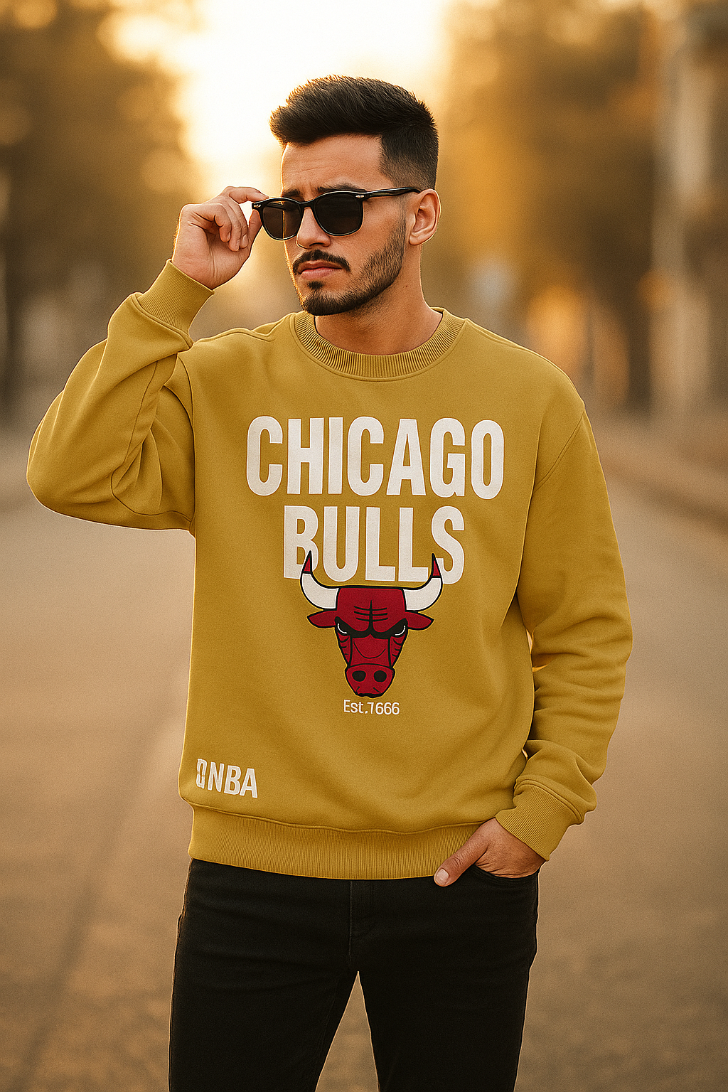 Chicago Bulls Graphic Sweatshirt