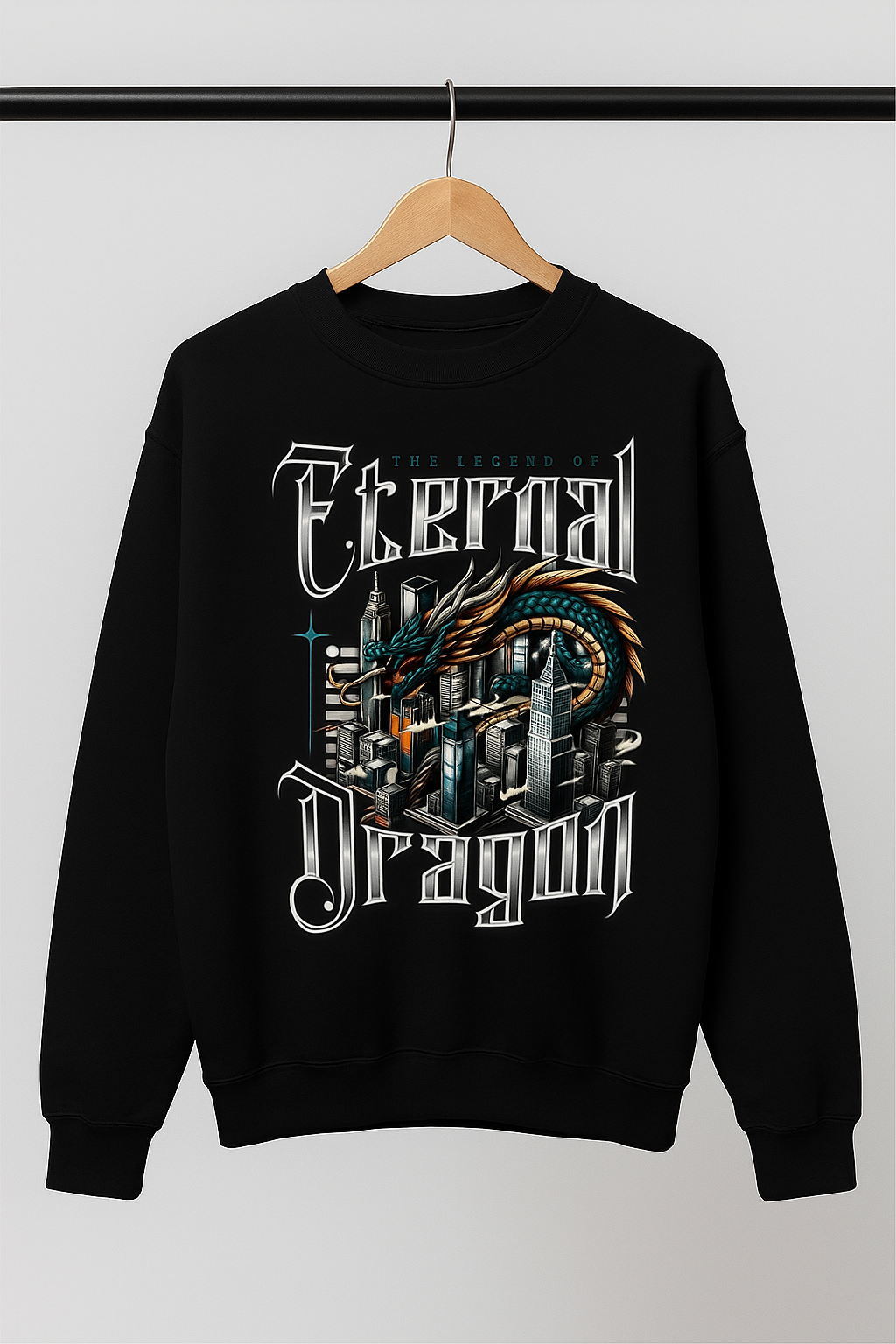 Eternal Dragon Graphic Sweatshirt