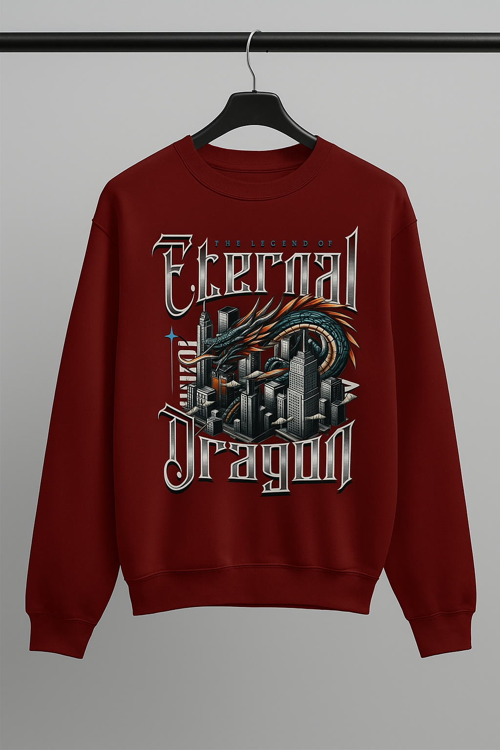 Eternal Dragon Graphic Sweatshirt