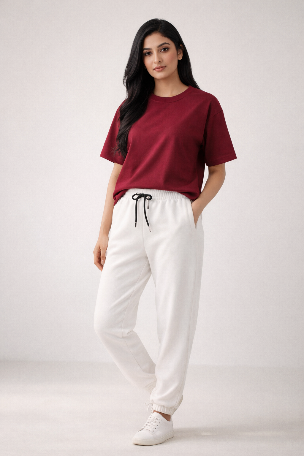 Women’s Oversized Tracksuit Pakistan | Summer Cotton Streetwear Set