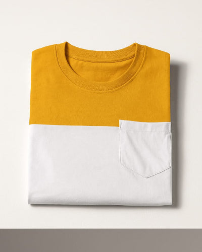 Contrast Panel T-Shirt