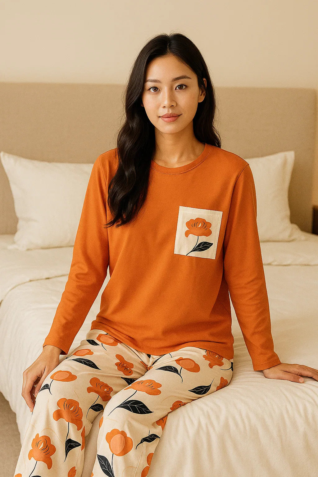 Orange Comfort Nightsuit