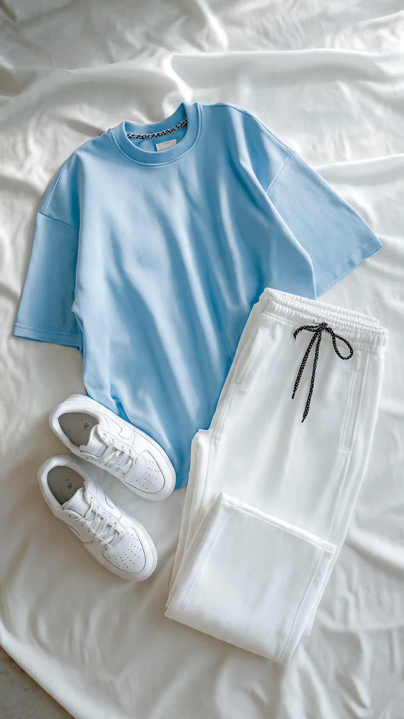 Women Summer Tracksuit Pakistan | Oversized Fit Cotton Streetwear Outfit